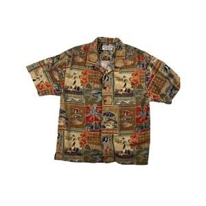 Mens Decorative Sea Theme Boca Classics Brand L (j2/3)